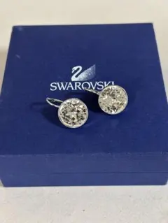 SWAROVSKI クリスタルホワイト スワロフスキー ピアス フック式のサムネイル