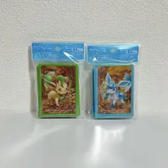 ポケモンカードゲーム デッキケース リーフィア グレイシア セット　新品未開封