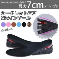 即日発送！足長効果シークレットインソール メンズ レディース