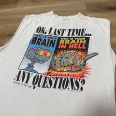 90s USA製古着 ヴィンテージ タンクトップ ロブスター グラフィック 