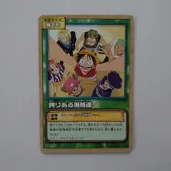 ルフィ海賊団 麦わらの一味 ワンピースカードダス ハイパーバトル 旧裏