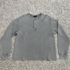 【新品未使用】BEAMS HEARTヘンリーネック ワッフルカットソー Lサイズのサムネイル