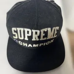 SUPREME CHAMPION ブラックキャップ