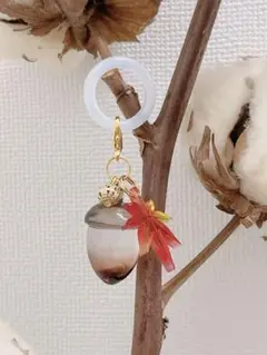レジン　アンブレラマーカー　どんぐり　No.21