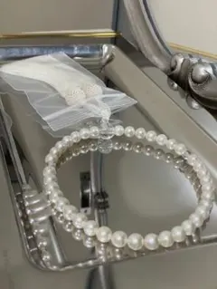 未使用品　akoyaパール念珠