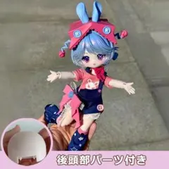 C4F ボニーバニー6 後頭部パーツ付き兎の夢匣 BJD ドール 兰希 