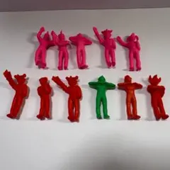 【昭和レトロ】ウルトラマン消しゴム 11個 無版権