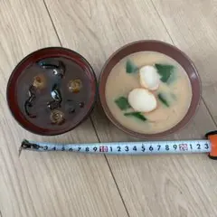 食品サンプル（味噌汁、寿司） - メルカリ
