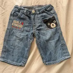 DOUBLE.Bハーフパンツ デニム短パン