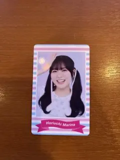 堀内まり菜 チェキ風カード Apollo Bay アポロベイ 5周年記念ライブ