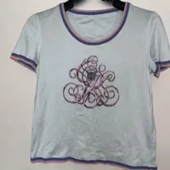 伊太利屋 半袖Tシャツ ライトブルー(9号)のサムネイル