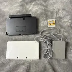 Nintendo 3DS ホワイト 本体 ACアダプター付き
