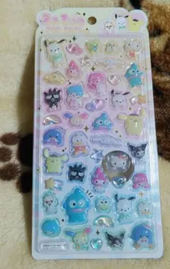 正規品 うるちゅるポップシール サンリオキャラクターズ はぴだんぶい サンリオ
