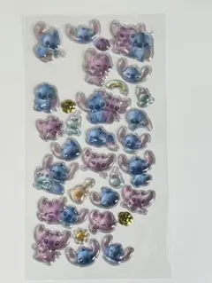 うるちゅる　ボンボンドロップシール　スティッチ