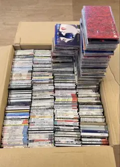 邦楽シングルCD 300枚以上セット ダンボール箱入り