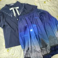 最終値下げ axes femme poetique ブラウス スカート