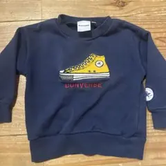 CONVERSE 刺繍トレーナー サイズ90 ネイビー