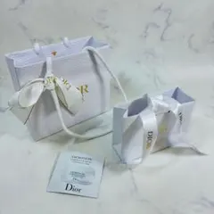 Dior ホワイトショップ袋 大小セット サンプル 1ml 1袋