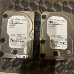 WD Ultrastar データセンター用高耐久内蔵型HDD 2TB 4台セット - メルカリ