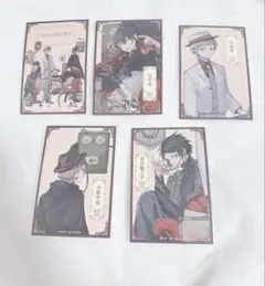 文豪ストレイドッグス　アニメイトフェア ポストカード コンプリートセット