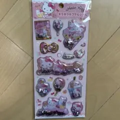 キラキラカプセルシール　キティ