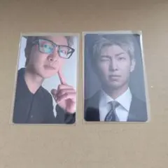 BTS ARIRANG【RM】ユニバ ラキドロ特典トレカ２枚セット