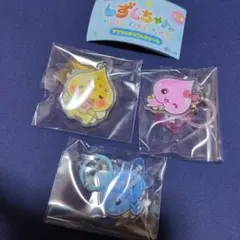 しずくちゃん　アクリルめじるしチャーム　うるおいちゃん　アセオ君　しずくちゃん