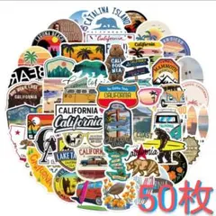 サーフィン ステッカー【50枚】ハワイ　サーフビーチ カリフォルニア ビーチ