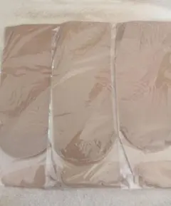 くるぶし丈ストッキング　3足