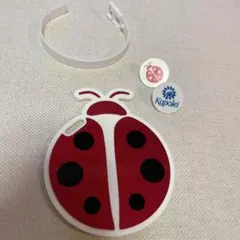 【ハワイ コオリナ】てんとう虫 ネームタグ、マーク2個