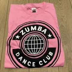 正規品　ZUMBA DANCE CLUB ピンク Tシャツ　フリーサイズ