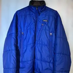 patagonia ダウンジャケット S 青