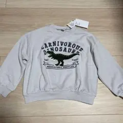 恐竜刺繍トレーナー F.O.INTERNATIONAL アプレレクール 120