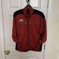 00's UMBRO トラックジャケット　アンブロ　プロトレーニング　エンジ