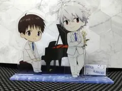 エヴァンゲリオン/ 渚カヲル/碇シンジ/アクリルスタンド/送料込/カヲシン/美品