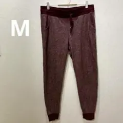 rue21 ジョガーパンツ M バーガンディ　ボトムス