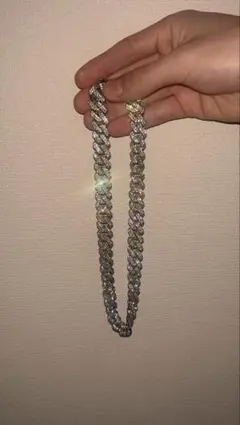 miami cuban chain ジルコニア 22inch 55cm 273g - メルカリ