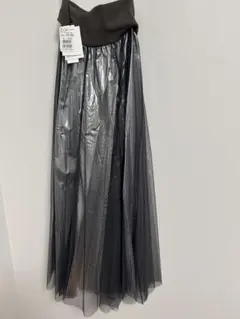 チュールスカート ロングスカート