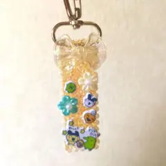 No.564】たまごっち ストラップ ビーズストラップ チャーム
