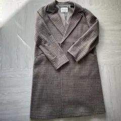 お値下げ！GLOBAL WORK WOOLLY TEC チェックコート