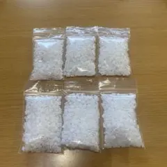 【10g×6袋】ペットボトルキャップ カット済み 工作　ホワイト ハンドメイド