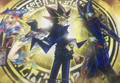 遊戯王OCG 武藤遊戯＆ブラック＆マジシャンガール　プレイマット YCSJ