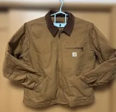 Carhartt ダック地 ジャケット ブラウン - メルカリ