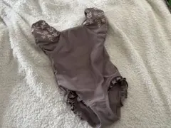 mamaraku ママラクブラウン フリル 水着 女の子