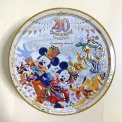 ディズニー クッキー缶 空き缶 40周年 ランド シー