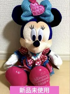 パルパルーザ2026 ミニーぬいぐるみ 新品未使用 タグ付き 完売品 お顔
