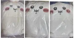 重め！ぼっちゃり抱っこぬいぐるみ　3点（ちいかわ、ハチワレ、うさぎ）