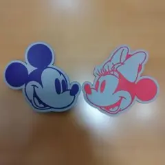 【未使用】【Disney】コースター ミッキー、ミニー