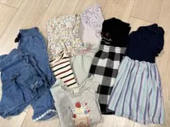 女の子 夏服 まとめ売り 半袖 ワンピース 90サイズ