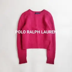 ポロラルフローレン RALPH LAUREN S-M ニット セーター ピンク